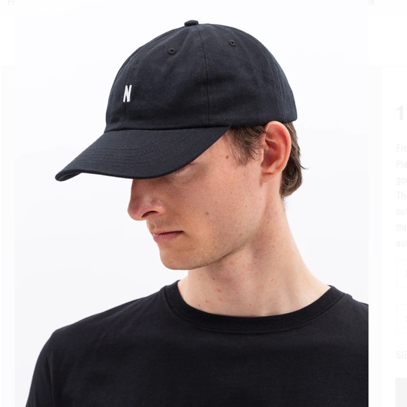 Norse Projects, Twill Sports Cap, NWT, Black - Picture 5 of 6